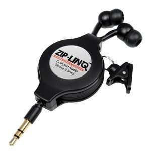  Universal 3.5mm Retractable Stereo Headset Electronics