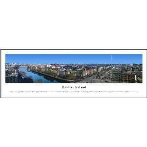  Dublin, Ireland   Series 2 Panoramic View Framed Print 