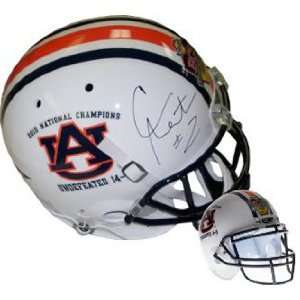  Cam Newton Signed Tigers Full Size Authentic Helmet 