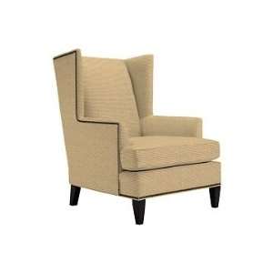 Williams Sonoma Home Anderson Wing Chair, Chunky Raffia, Natural 