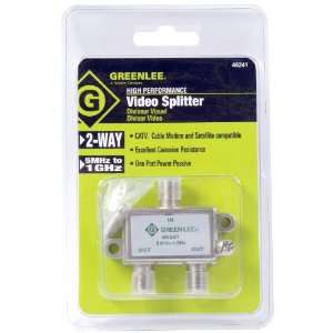  Greenlee VS1 2 Cable Splitter, 2 Way