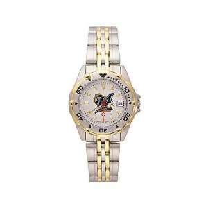  Ladies All Star Watch W/Stainless Steel Band