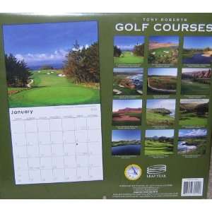  2010 Golf Courses 16 Month Wall Calendar