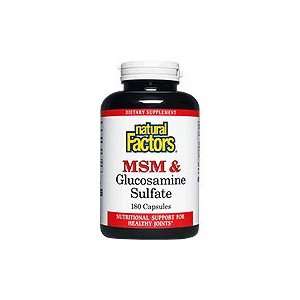 MSM & Glucosamine 500mg/375mg   Nutritional Support for Healthy Joints 
