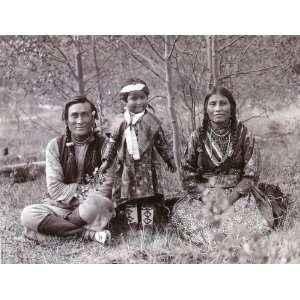 Post Card Samson Beaver and His Family (2505 Photograph courtesy of 