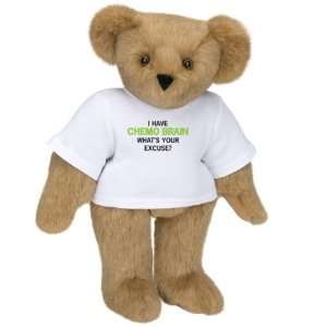  15 T Shirt Bear   Chemo Brain   Honey Fur Toys & Games