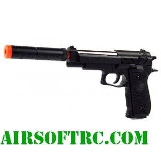 Double Eagle Spring M22 Silenced Pistol FPS 300 Airsoft Gun