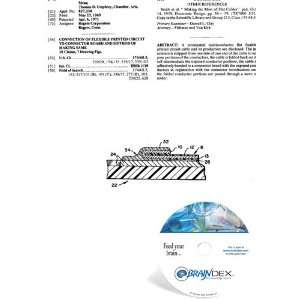 NEW Patent CD for CONNECTION OF FLEXIBLE PRINTED CIRCUIT TO CONNECTOR 