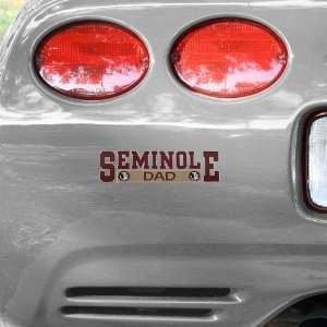 Florida State Seminoles (FSU) Dad Car Decal