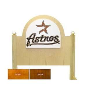  Sports Furniture Houston Astros Twin Headboard   Natural 