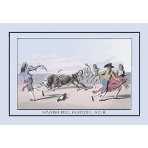  Spanish Bull Fighting, No. 8 16X24 Giclee Paper
