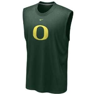  Nike Oregon Ducks Dri FIT Sleeveless Logo Legend T Shirt 