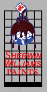 Millers Sherwin Williams Paints Animated Neon Sign  