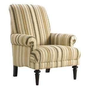 Antique Inspired Striped Accent Chair Furniture & Decor