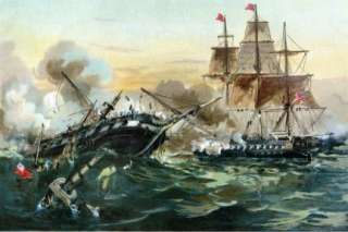 duel of the War of 1812 between the American frigate USS Constitution 