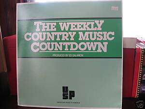 Weekly Country Music Countdown Rare 1983 3 LP Set  