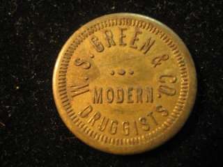 Green & Co Modern Druggist (Drug Store) 1909 Trinidad, Colorado 