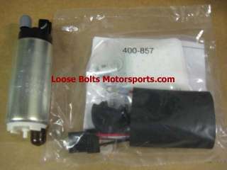 WALBRO 255 LPH Fuel Pump Kit, EVO 1 8 Lancer Evolution  