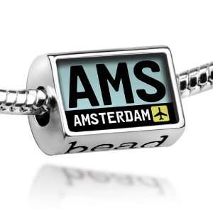 Beads Airport code AMS / Amsterdam country United States   Pandora 
