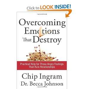   Angry Feelings That Ruin Relationships [Hardcover] Chip Ingram Books