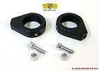 RICK DOSS BLACK 41MM TURN SIGNAL RELOCATION FORK CLAMPS FOR HARLEY W 