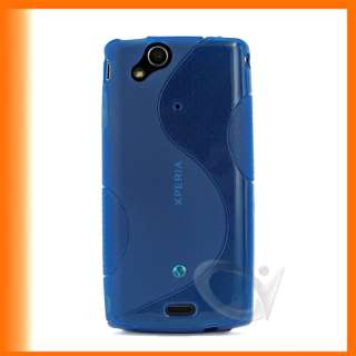 SLine TPU Case Cover with Screen Protector for Sony ericsson Xperia 