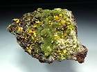 Sweet Yellow Wulfenite & Green Mimetite Crystal Specime