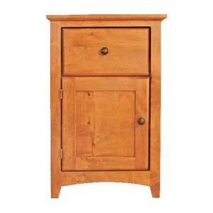  Studio Design 6 13 3002a Alder Ridge Nightstand, Cinnamon 