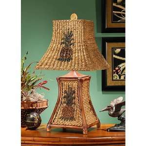  Wildwood Lamps 11799 Woven 1 Light Table Lamps in Natural 