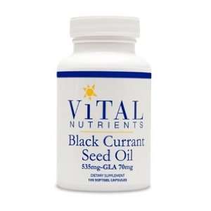  Black Currant Seed Oil 535 mg 100 gels (Vital Nutr 