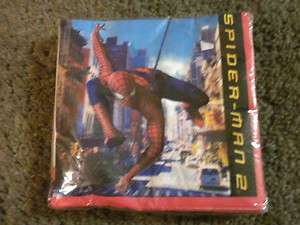 New Spiderman 2 Luncheon Napkins Happy Birthday Party Supplies  