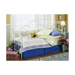    Florence White Metal Day bed with Linkspring
