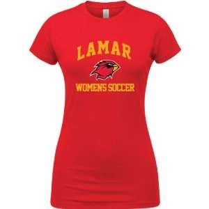   Cardinals Red Womens Womens Soccer Arch T Shirt