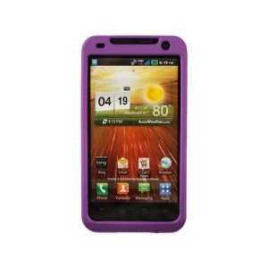   Plastic Phone Case Purple For LG Revolution Cell Phones & Accessories