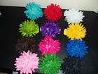 wholesale PICK 6 COLOR baby girls 6 inch MUM flower DAISY xlarge hair 