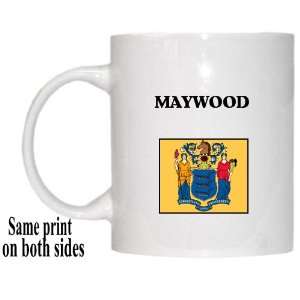    US State Flag   MAYWOOD, New Jersey (NJ) Mug 