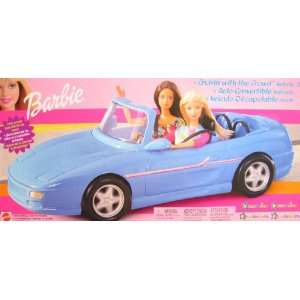 Barbie Cruisin With The Crowd Vehicle Convertible Car Holds 4 Barbie 