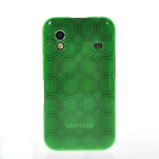 SOFT GEL TPU SILICONE CASE COVER + SCREEN FOR SAMSUNG S5830 GALAXY ACE 