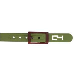  C4 Olive Green Belt with Brown Buckle 
