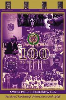 Omega Psi Phi 100 Year Anniversary Prints  