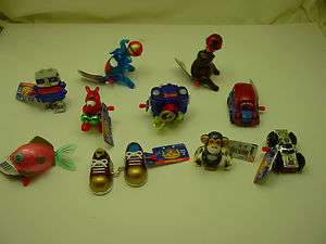 10 Dif Z WIND UP TOY WALKERS FILPPERS CHRISTMAS GREAT STOCKING 