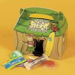  Luau Beach Monkey Tiki Hut Treat Boxes Toys & Games