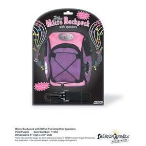  Micro Backpack with Speakers for  Players Toys & Games