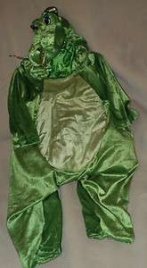 Childs Celebration Friendly Green Dragon Costume size 4 Toddler  