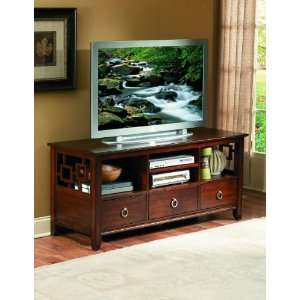  HOMELEGANCE 32380 T MATRIX COLLECTION TV STAND 3 DRAWERS 