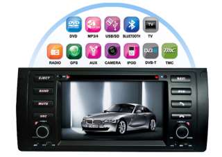 Din 7 Touchscreen Car DVD Player GPS Navigation iPod RDS Bluetooth 