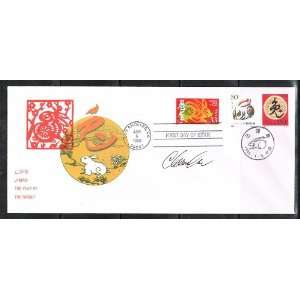  USA   China Happy New Year Stamp for the Rabbit Joint 