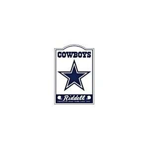    Cowboys Riddell Nostalgic Metal Sign ( Cowboys )