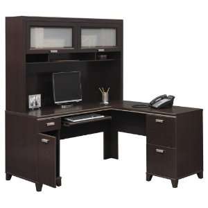  L Shaped Desk with Hutch GFA113