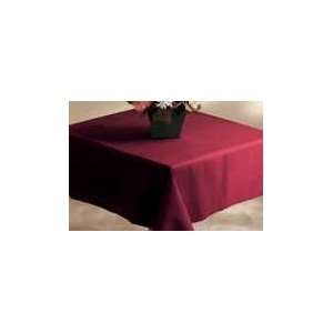  50 x 54 Inch Burgundy Color In Depth Linen Like Tablecover 